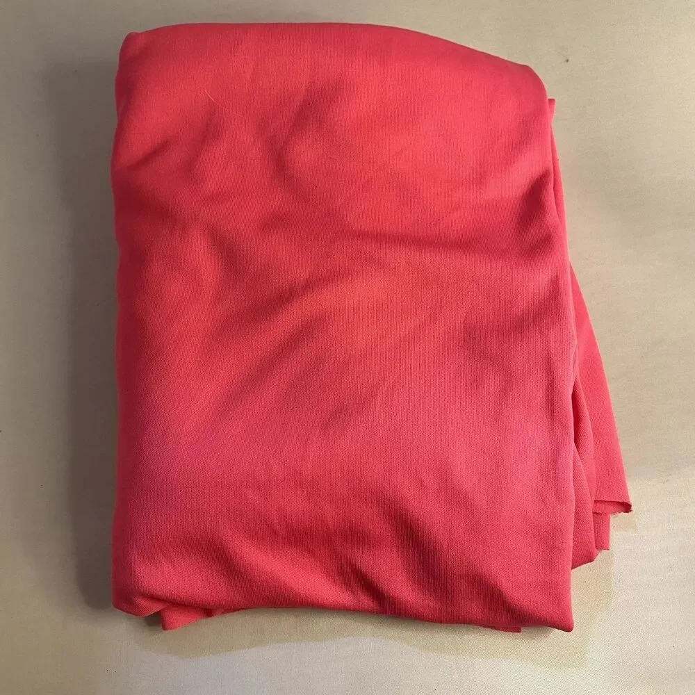 #7977 Pink Knit Fabric For Crafting Size 2YD x 62